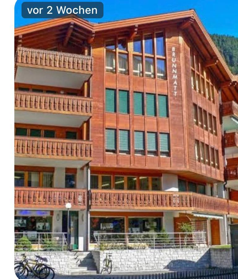 Ferienwohnung Haus Brunnmatt Zermatt Exterior foto